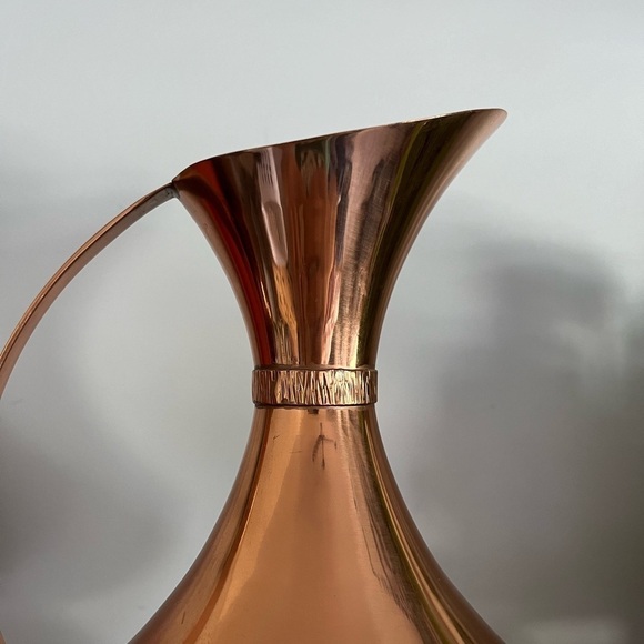 Large copper decanter mid century modern - Picture 4 of 7